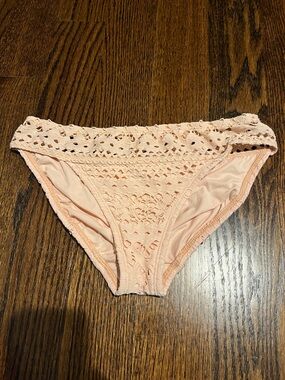 Crochet detail bikini bottom